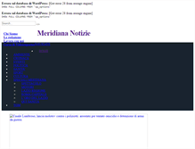 Tablet Screenshot of meridiananotizie.it